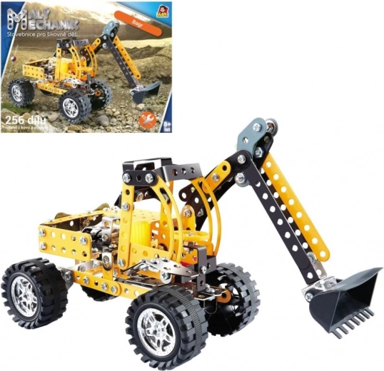 Jeu de construction Petit Mécanicien Pelleteuse 256 pcs