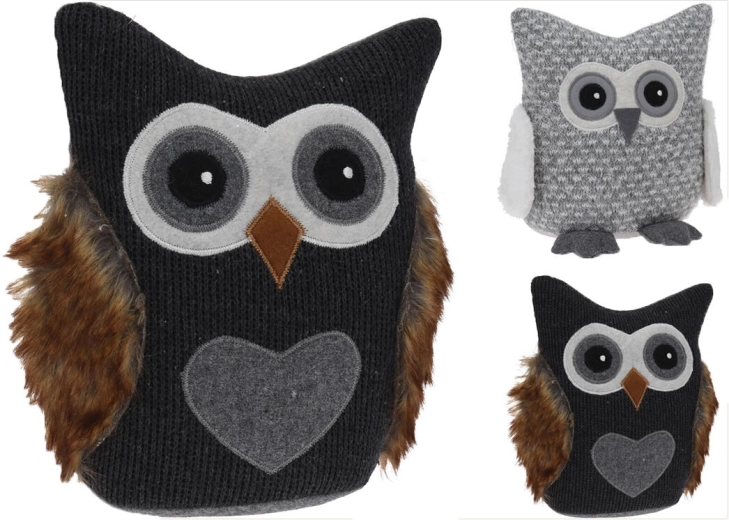 Butée de porte Chouette 23 × 15 cm, 1 kg, polyester