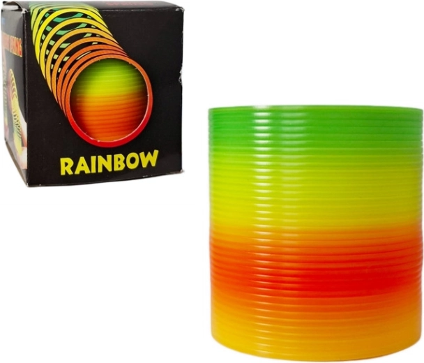Ressort néon arc-en-ciel