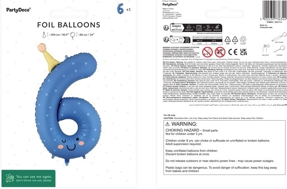 Gonflage à l’air ou à l’hélium + paille incluse