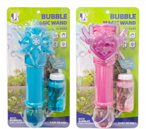 Baguette électrique à bulles avec solution incluse