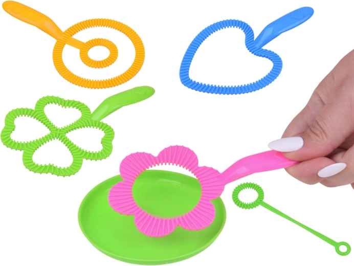 Différentes formes d’anneaux pour petites et grandes bulles