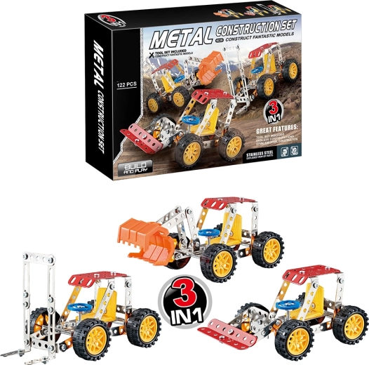 Kit de construction métallique de machines agricoles, 122 pièces