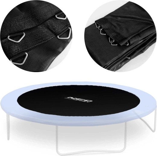 Surface de saut Neo-Sport pour trampoline 404 cm 13 ft 72 ressorts
