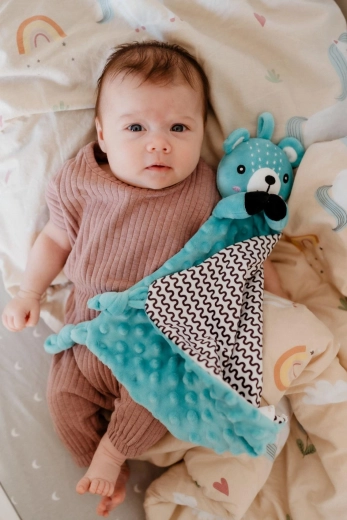 Hochet doux pour le développement sensoriel