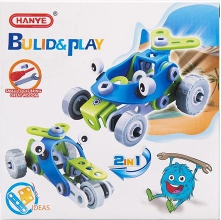 Jeu de construction – véhicule à assembler (52 pièces) - 1 pièce