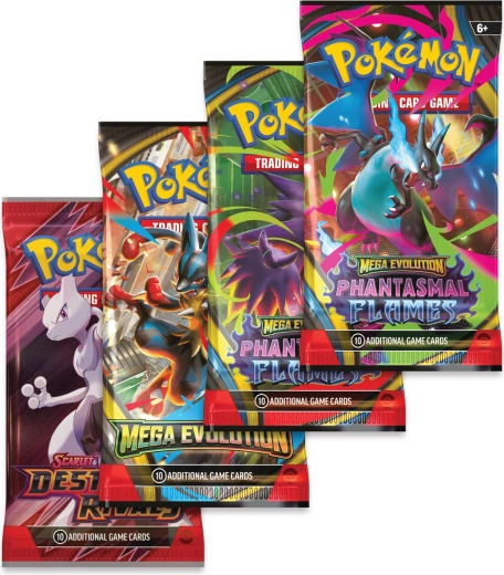 Mix de boosters + code pour Pokémon TCG Live