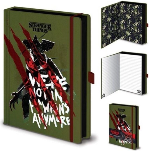 Carnet premium Stranger Things Not in Hawkins A5