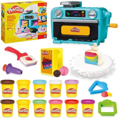 Jeu de pâte à modeler Play-Doh gâteaux et four