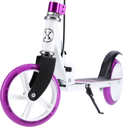 Grandes roues de 180 mm pour une conduite fluide