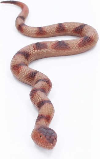 Serpent en caoutchouc souple de 60 cm