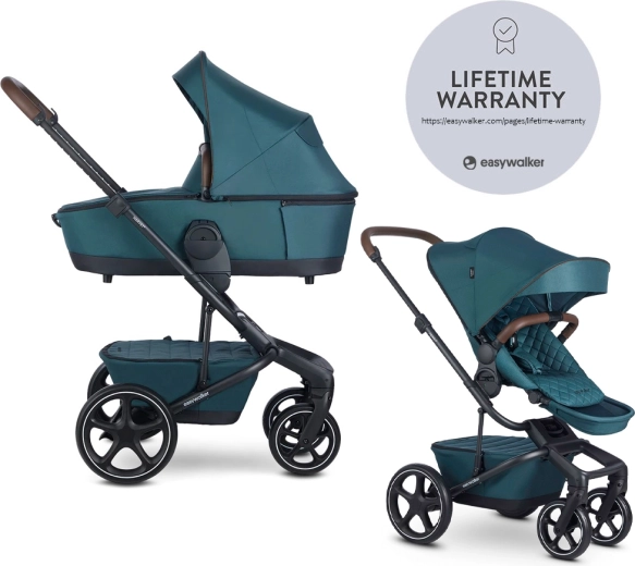 Easywalker harvey⁵ poussette combinée premium 2 en 1 – Vert jade