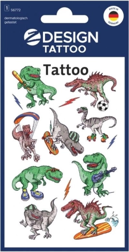 Tatouages pour enfants Dinosaures