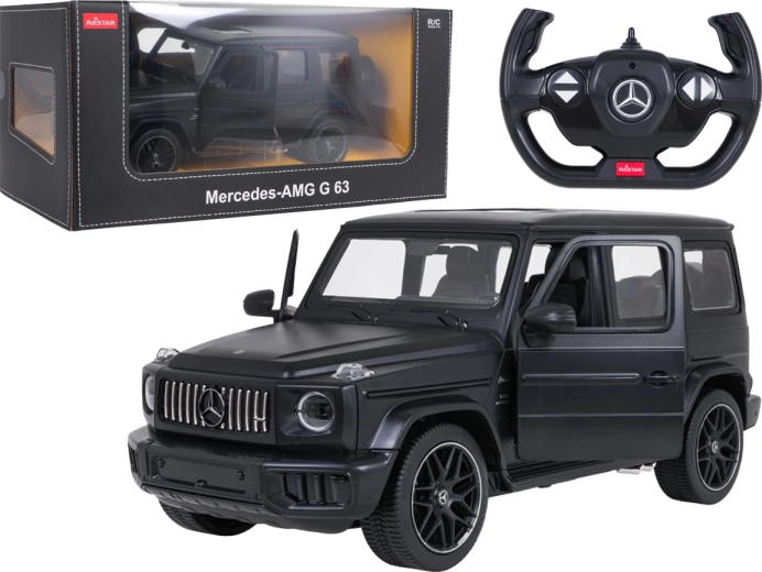 Voiture télécommandée Mercedes-AMG G 63 RASTAR noire 1:14