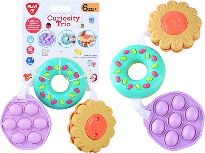 Jouet trio Playgo pour les tout-petits