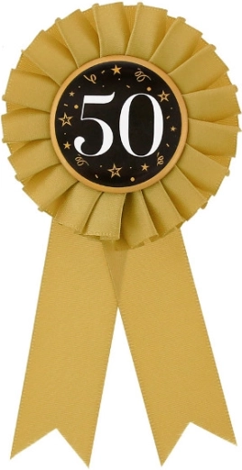 Cocarde d’anniversaire jubilaire 50 ans