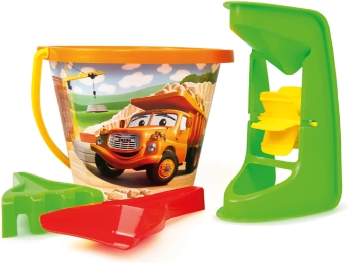 Seau avec motif Tatra pour les petits bâtisseurs