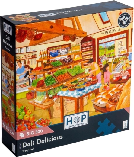 Motif détaillé de l’épicerie fine