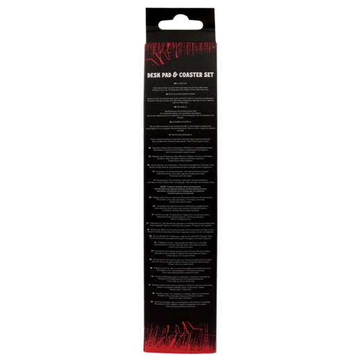Set 2-en-1 : tapis + sous-verre