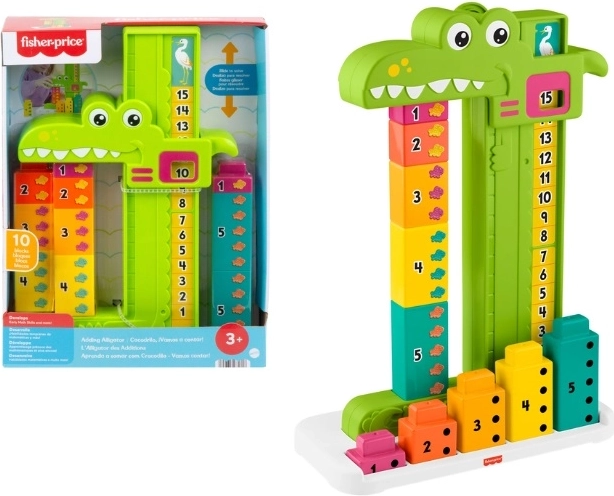 Jouet d’apprentissage du calcul Alligator