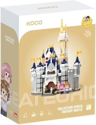 KOCO jeu de construction château de conte de fées 1274 pièces - 1 pièce