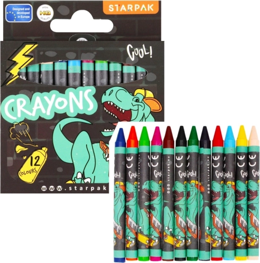 Crayons de cire Crayons 12 pièces