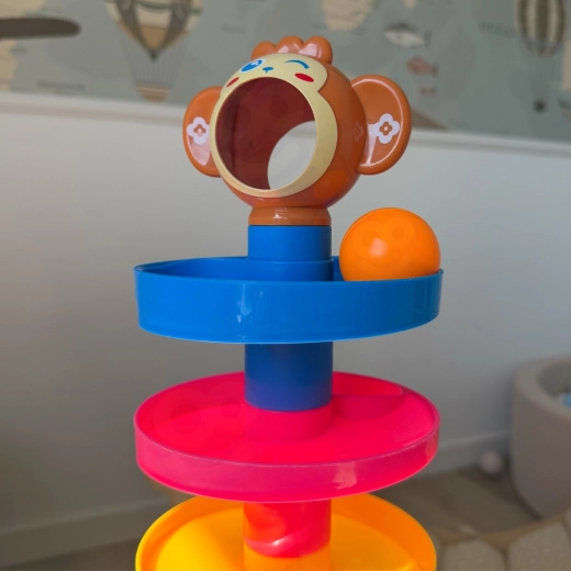Une spirale pleine de mouvement