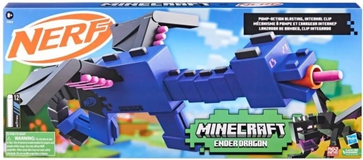Lanceur Nerf Minecraft Ender Dragon