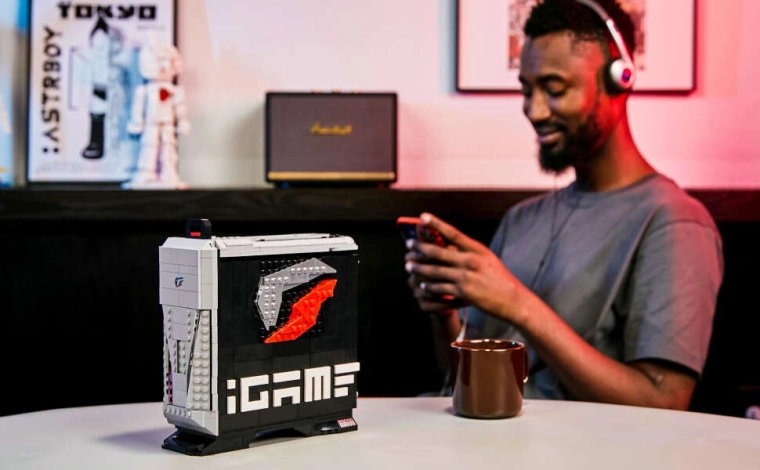 Décoration de vitrine stylée pour setup gaming