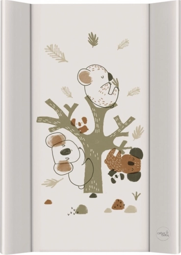 Matelas à langer Ceba Baby avec planche rigide 50 × 70 cm Basic koala
