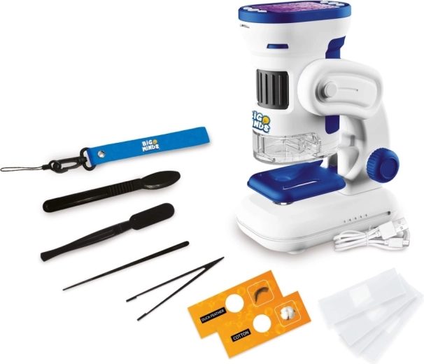 Laboratoire et microscope portable