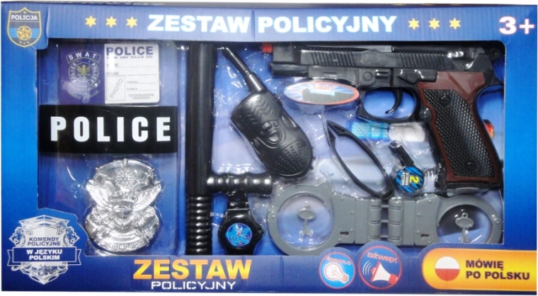 Kit de police avec module vocal en polonais