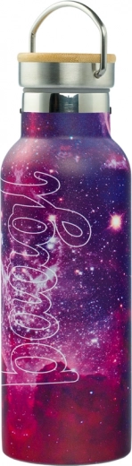 Bouteille isotherme avec bouchon en bambou Galaxy 500 ml