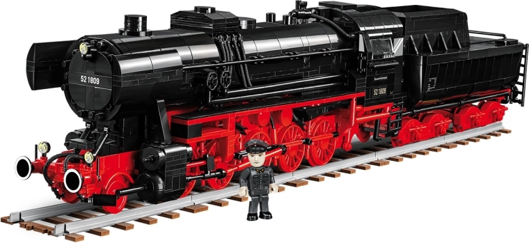 Locomotive réaliste aux détails soignés