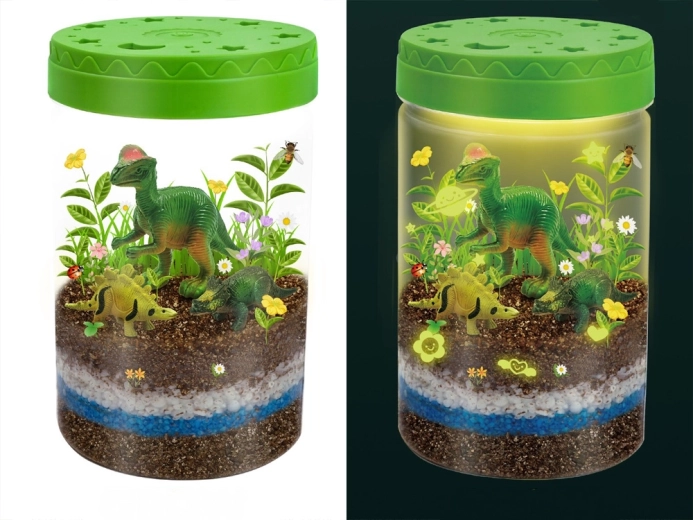 3-en-1 : terrarium, petite lampe et culture