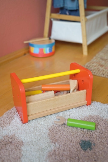 2-en-1 : établi et boîte portable