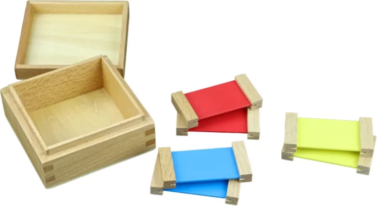 Tablettes de couleurs 1 – kit de base Moyo Montessori
