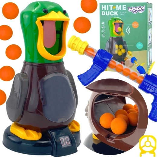 Jeu de tir Canard affamé WOOPIE