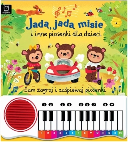 Jadą, jadą misie et autres chansons pour enfants – livre avec piano