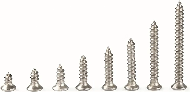 Plusieurs longueurs pour différents matériaux