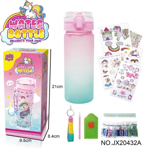Gourde licorne pour enfants – kit créatif à décorer