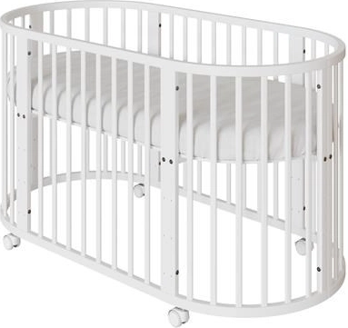 Déplacement facile grâce aux roulettes + matelas inclus