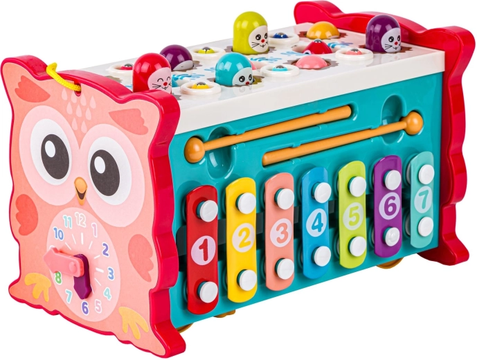 Xylophone avec 7 lames métalliques pour les premières découvertes musicales