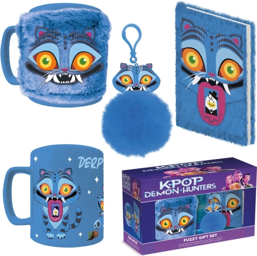 Coffret cadeau K-pop Demon Hunters avec peluche Derpy