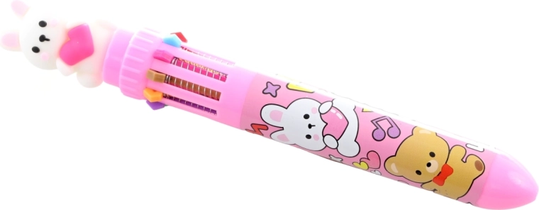Dix couleurs dans un seul stylo