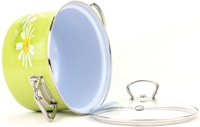 Émail résistant avec intérieur granité