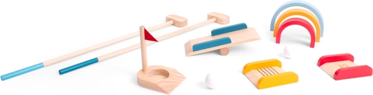Éléments de jeu en bois