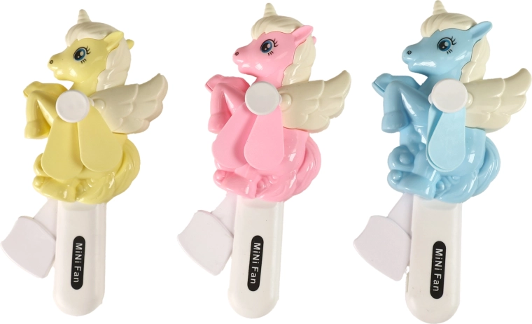 Ventilateur à main licorne