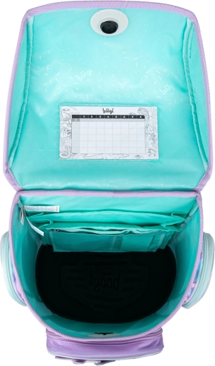 Organisation intérieure astucieuse et fermeture rapide