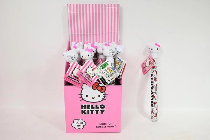 Bâton lumineux à bulles Hello Kitty